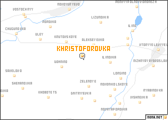 map of Khristoforovka