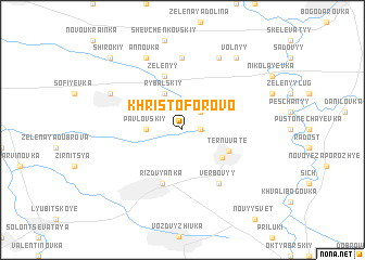 map of Khristoforovo