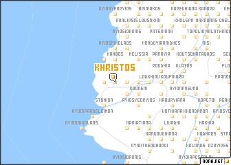 map of Khristós