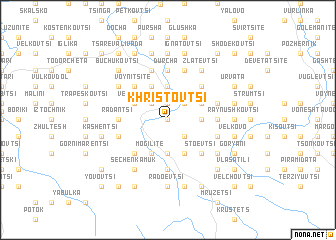 map of Khristovtsi