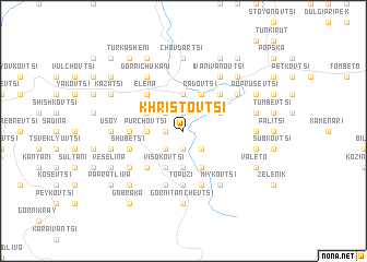 map of Khristovtsi