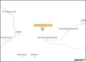 map of Khromovka