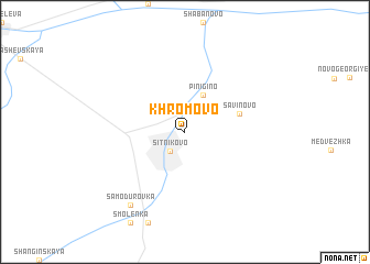 map of Khromovo