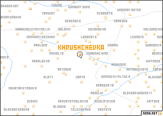 map of Khrushchëvka