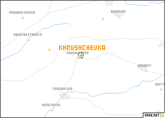 map of Khrushchëvka