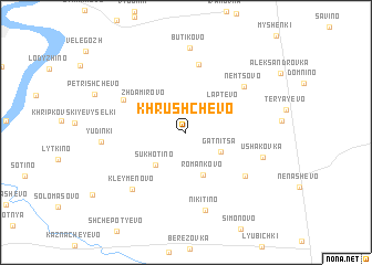 map of Khrushchëvo