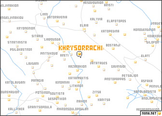 map of Khrysorráchi