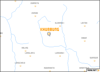 map of Khuabung