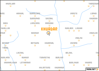 map of Khuadar