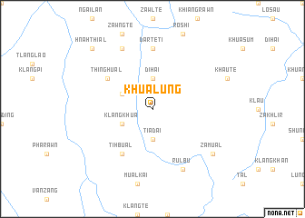 map of Khualung