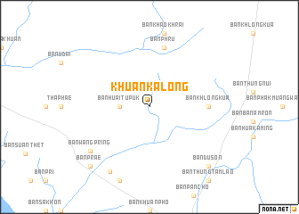 map of Khuan Ka Long