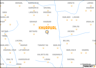 map of Khuapual