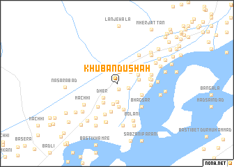 map of Khu Bandu Shāh