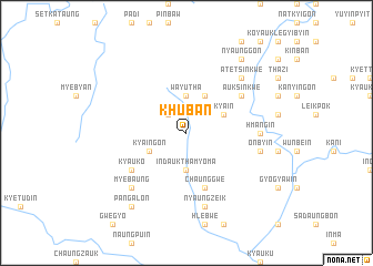 map of Khuban