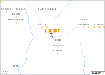 map of Khubat