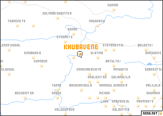 map of Khubavene