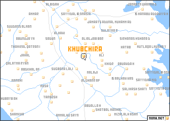 map of Khūbchīra