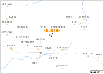 map of Khubzah