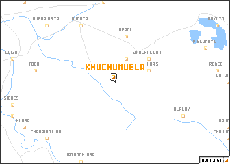 map of Khuchumuela