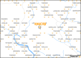 map of Khúc Nô