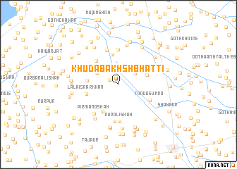 map of Khuda Bakhsh Bhatti