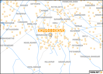 map of Khuda Bakhsh