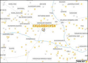 map of Khuda Bakhsh