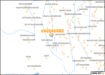 map of Khuda Dabo