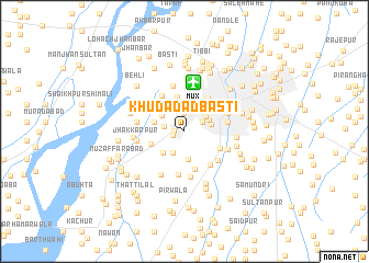 map of Khudadad Basti