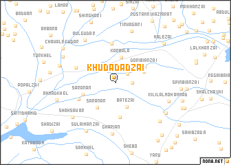 map of Khudādādzai