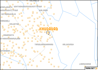 map of Khudādād