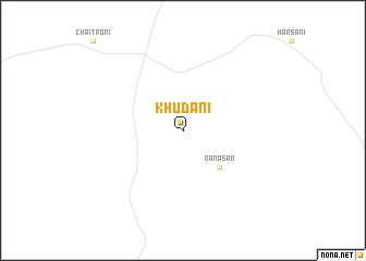 map of Khudāni