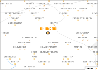 map of Khudanki