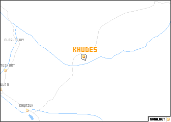 map of Khudes