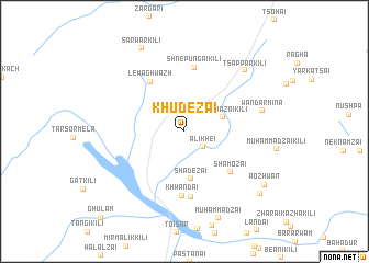 map of Khudezai