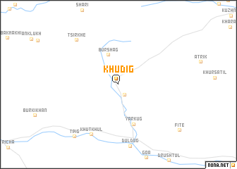 map of Khudig