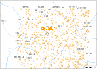 map of Khudila