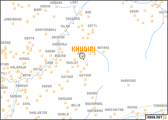 map of Khudiri