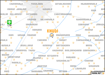 map of Khudi