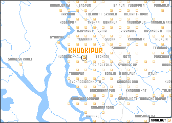 map of Khudkipur