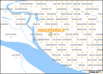 map of Khudra Sāola