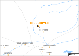 map of Khūgchūyeh