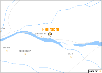 map of Khūgīānī