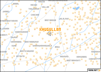 map of Khu Gullan