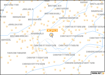 map of Khūhi