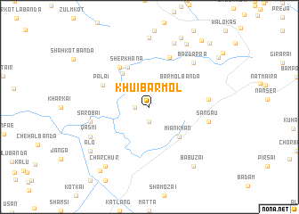 map of Khūi Barmol