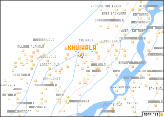 map of Khūiwāla