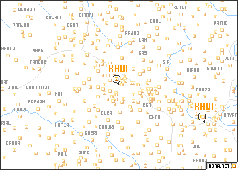 map of Khuī