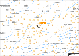 map of Khu Jora