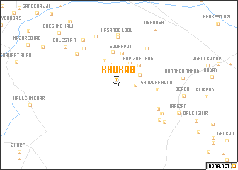 map of Khūk Āb